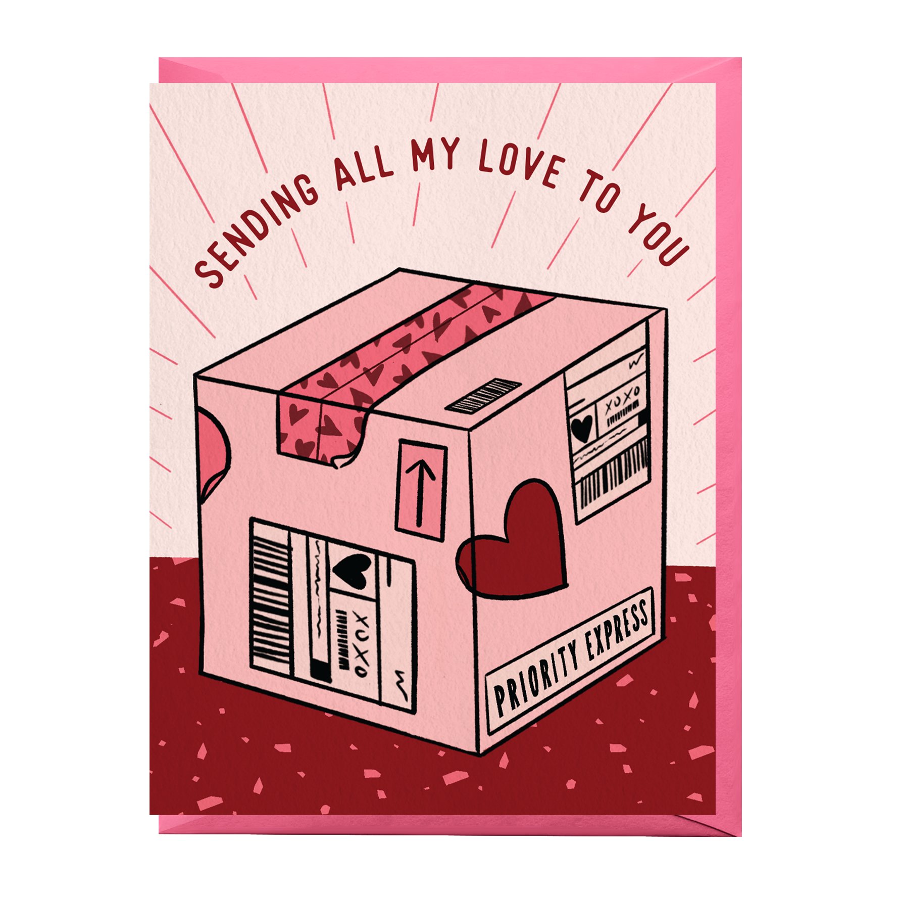 Sending Love Card