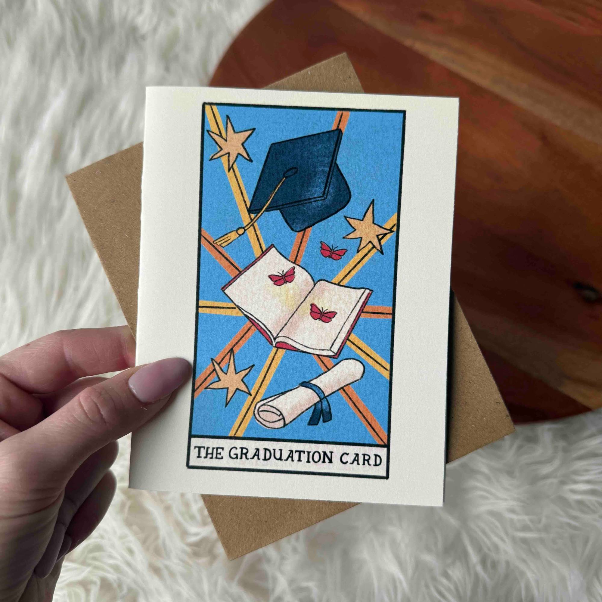 "The Graduation Card" Tarot Themed Greeting Card