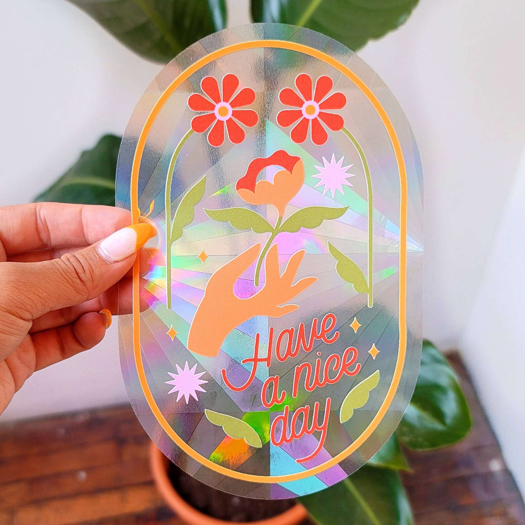 Hand Picked Suncatcher