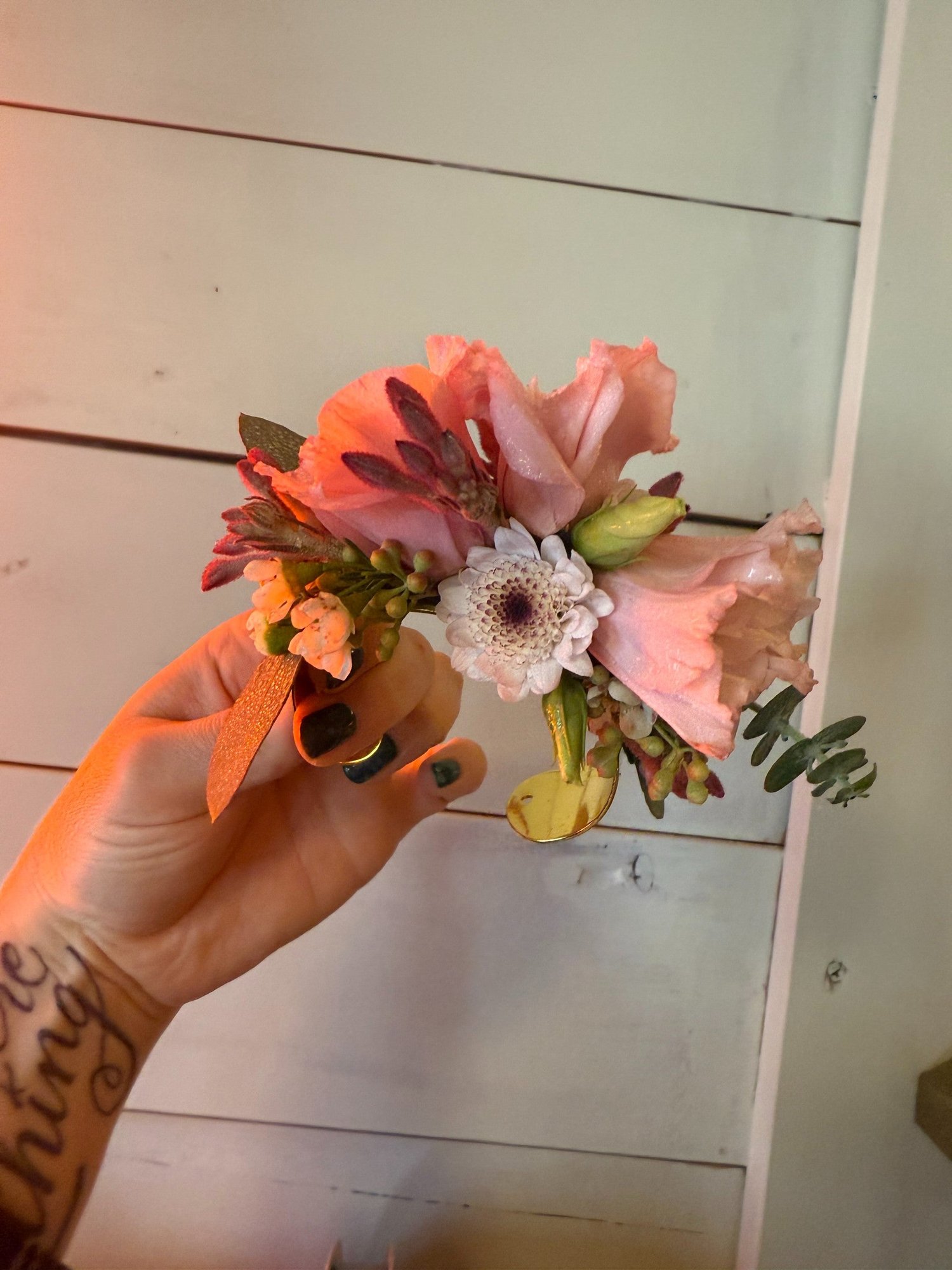 Corsage - Metal Cuff