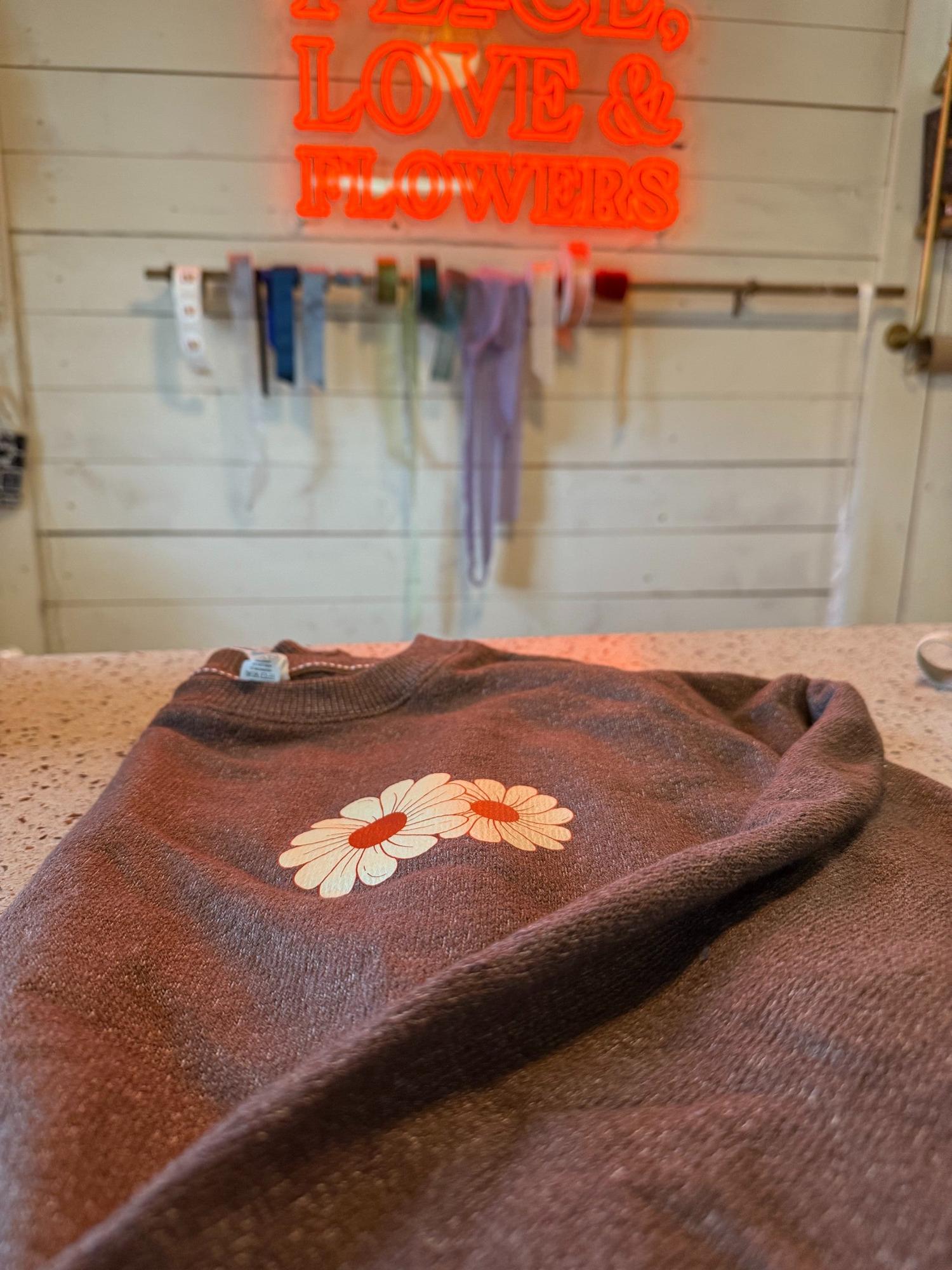 Brown Crewneck Sweater - Lane Seven