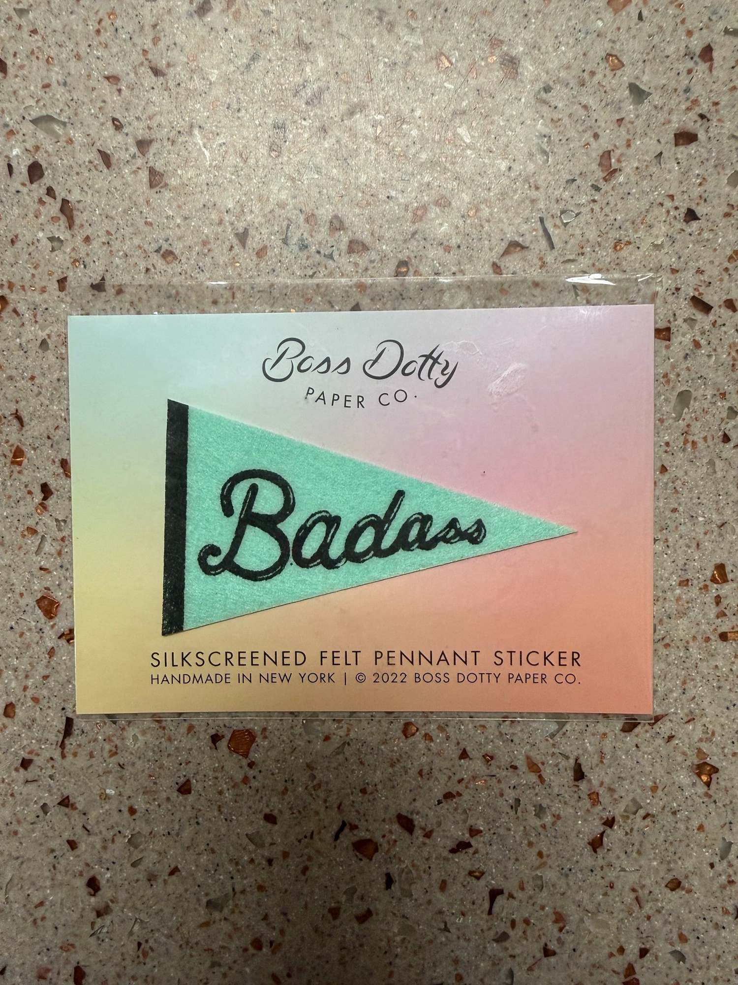 Boss Dotty - Badass Penant Sticker
