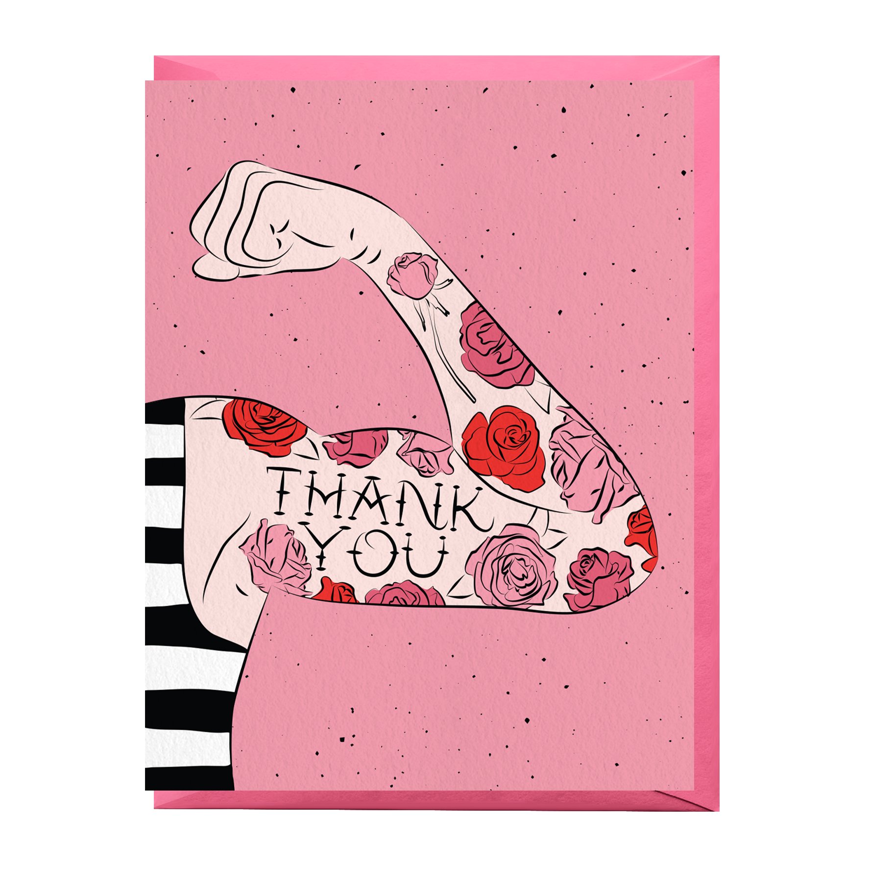 Tattoo Thank You Card
