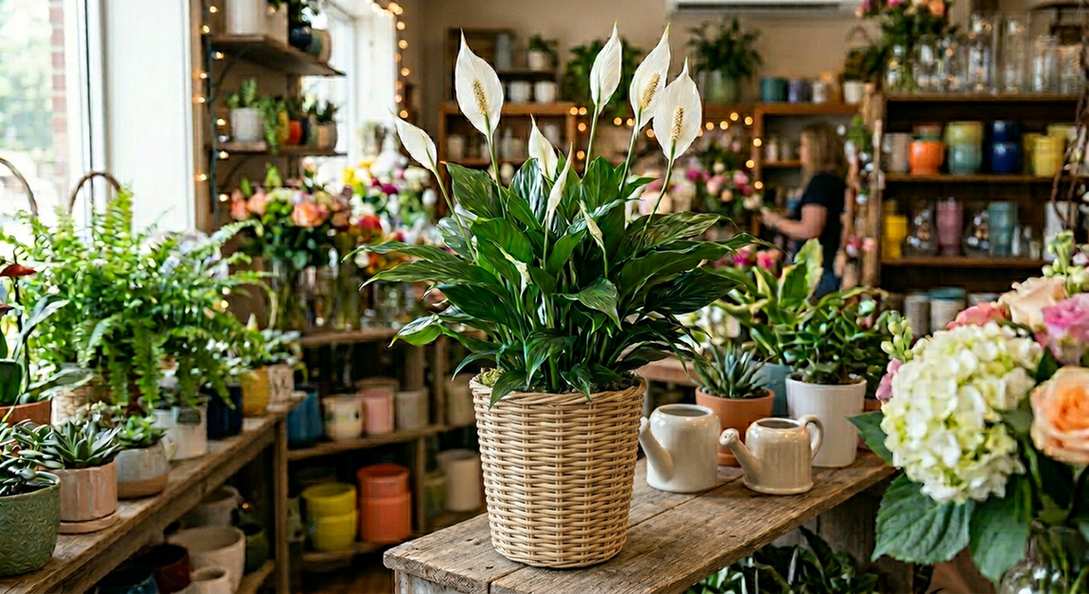 Peace Lily Plant - Premium